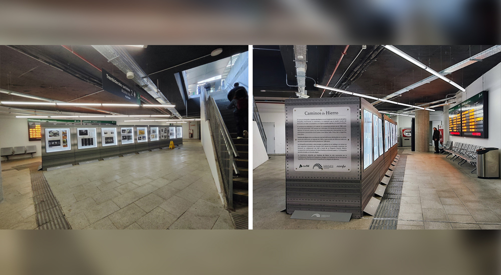 La exposición fotográfica ‘Caminos de Hierro’ llega a San Sebastián La exposición fotográfica ‘Caminos de Hierro’ llega a San Sebastián